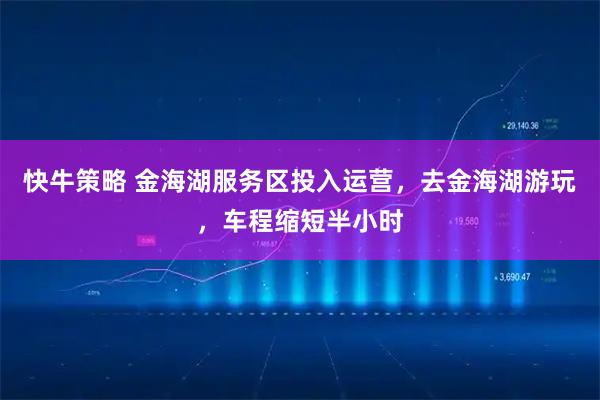 快牛策略 金海湖服务区投入运营，去金海湖游玩，车程缩短半小时