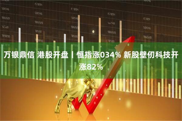 万银鼎信 港股开盘丨恒指涨034% 新股壁仞科技开涨82%